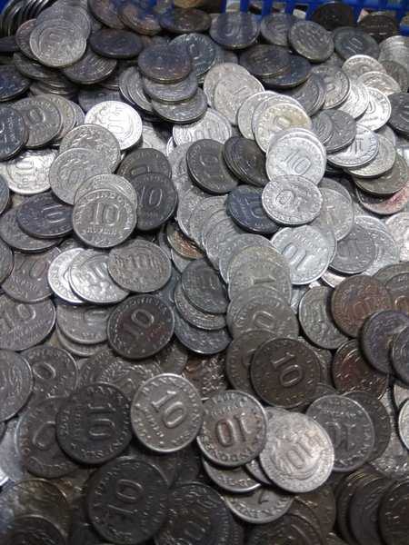 A1021 Per 1 Keping uang Kuno 10 Rupiah tahun 1971 Untuk Mahar mas Kawi