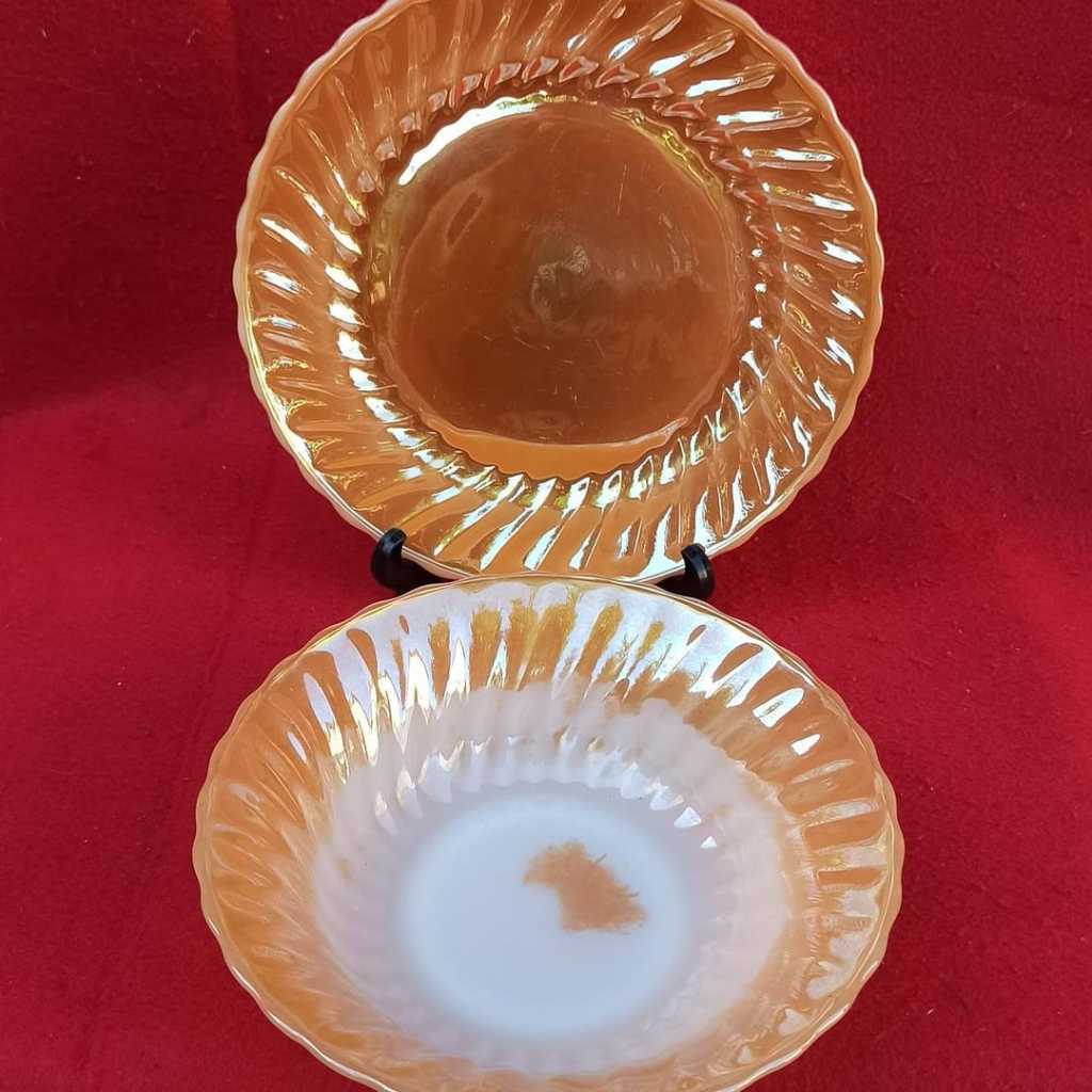 Piring Keramik Vintage Eropa