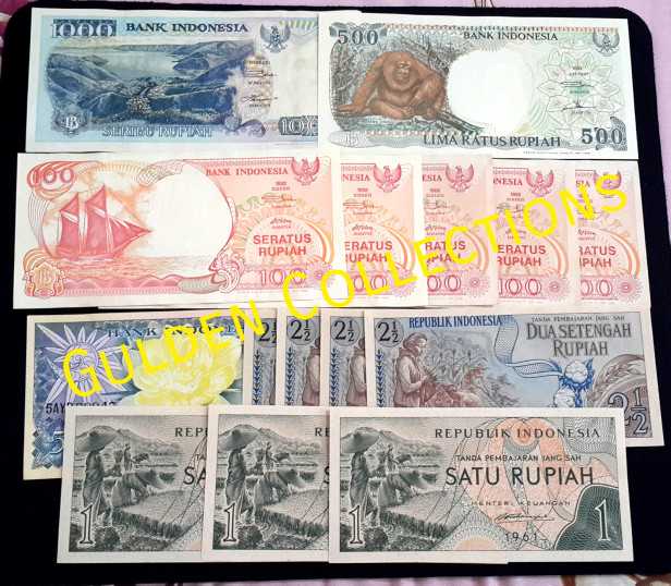 Paket murah uang kuno 2018 rupiah mahar pernikahan 1000+500+5+2.5x4+1