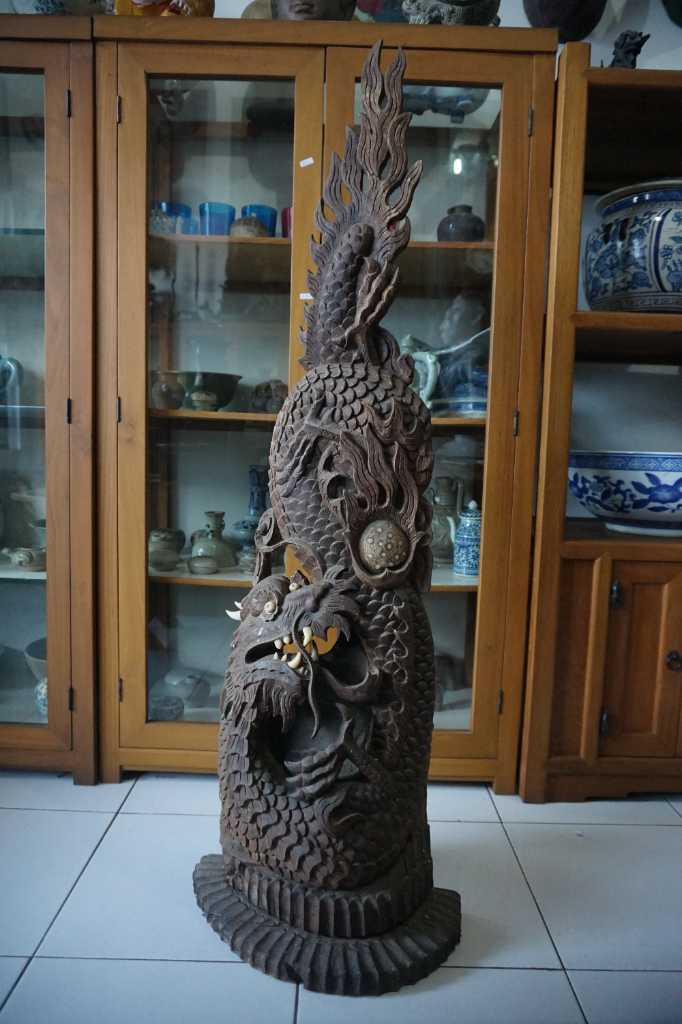 Patung kayu Jati vintage