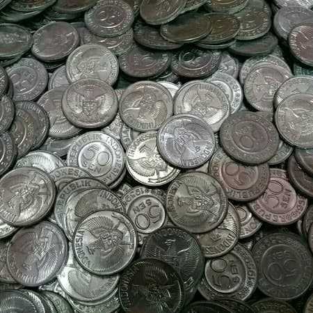 uang koin 50 sen
