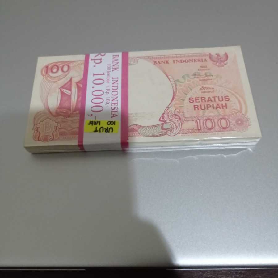 uang kuno 100 pinisi urut