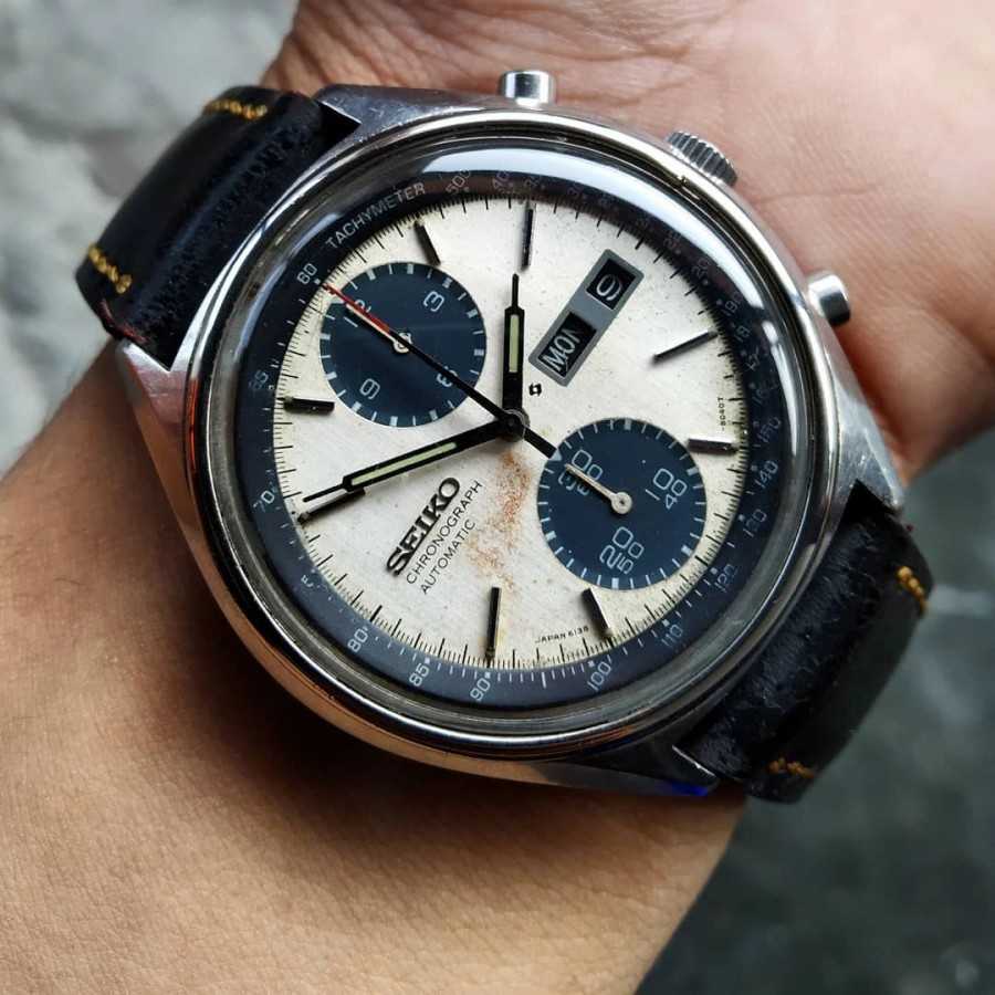 Jam tangan seiko clearance chronograph