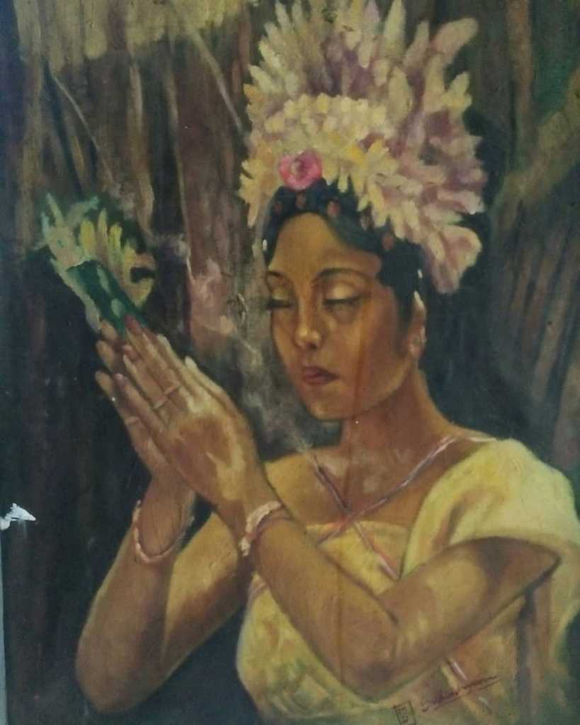 Balinese Painting 50 cm X 40 cm