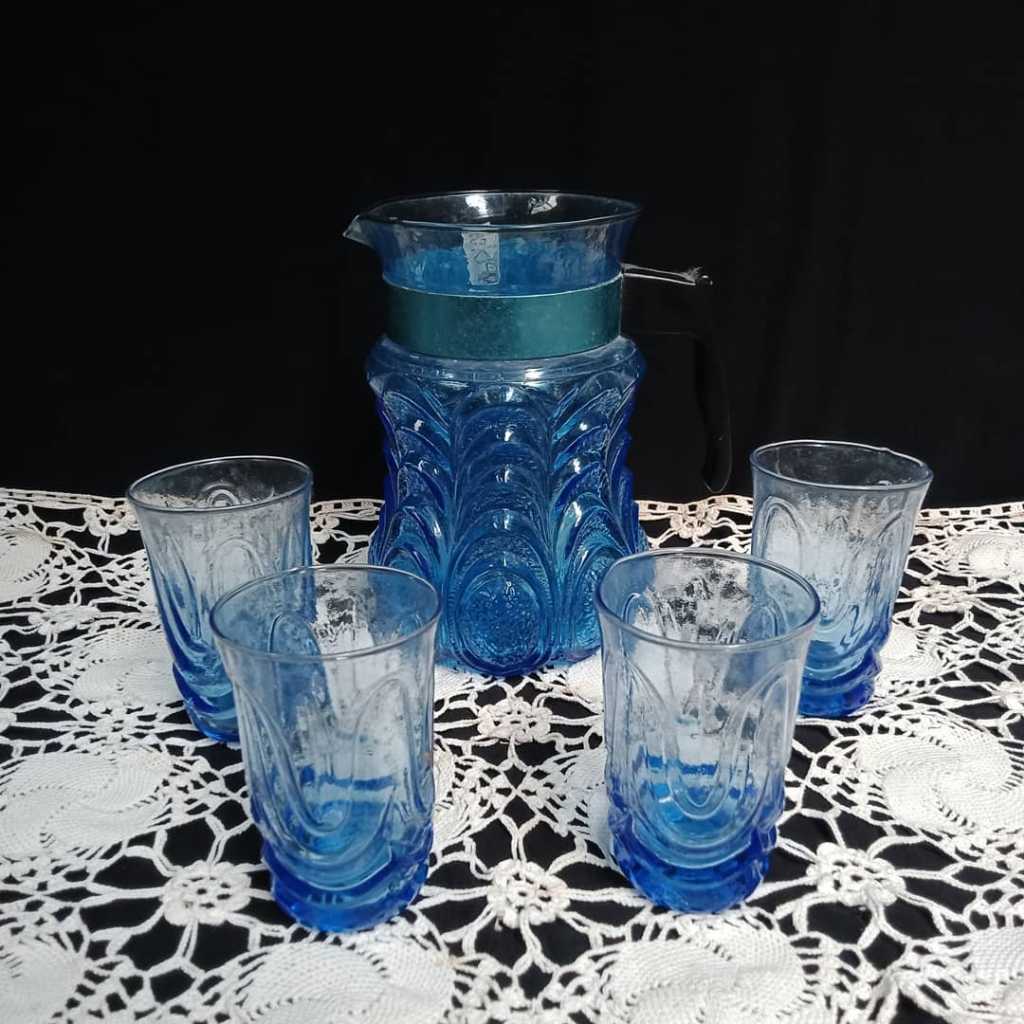 Picer + gelas lawasan/jadul.kondisi utuh Mulus.