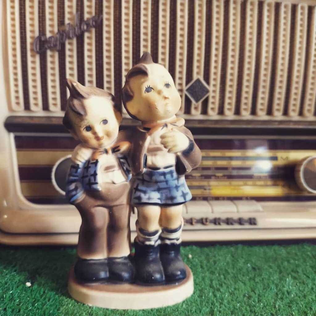 Patung Plastik Vintage