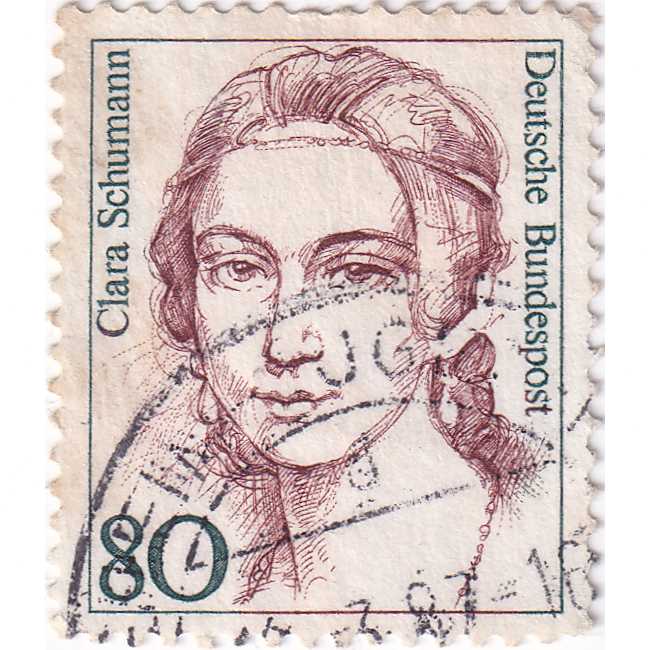 Prangko Germany 1986 - Famous Women 80(Pfg) Used