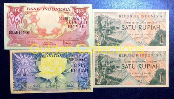 paket uang kuno mahar pernikahan 17 rupiah kertas 10b5b1h