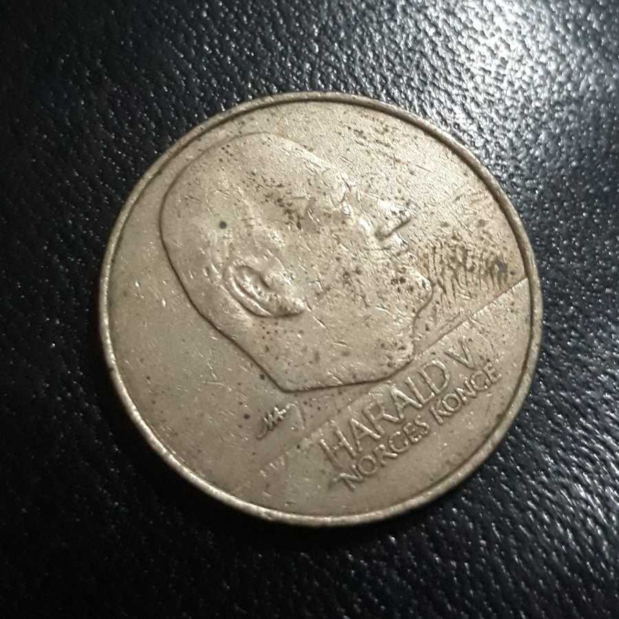 Norwegia ( Norway ) - 20 Kroner 1995 : Koin / Asing / Kuno