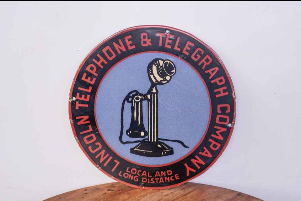 Iklan Enamel Lincoln Telephone