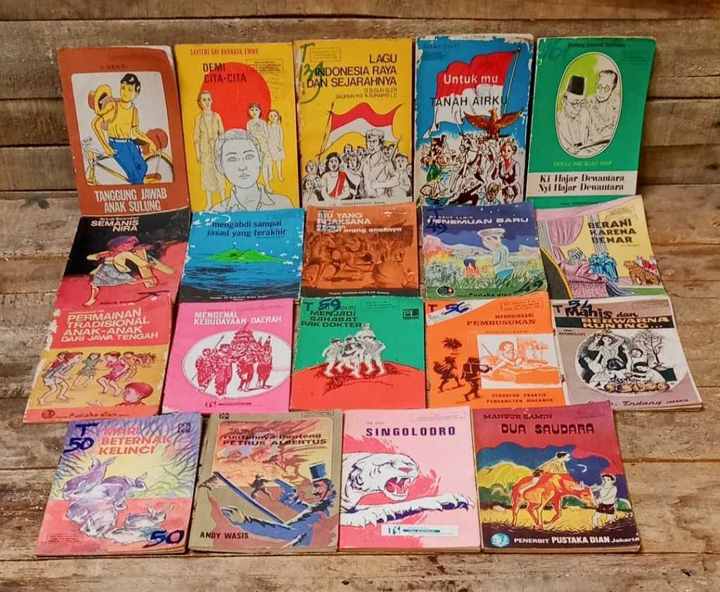 19 buku cerita th 80an