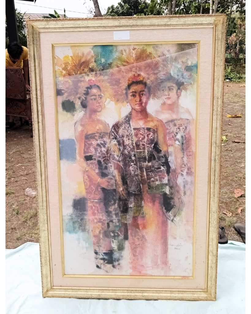 Lukisan 3 Dara Karya Krisna