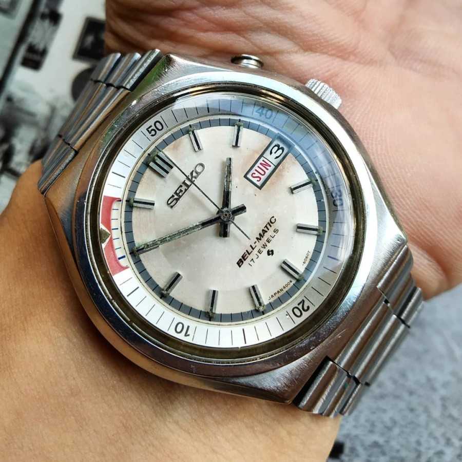 Jam Tangan Vintage Seiko Bell Matic 17 Jewels Vintage