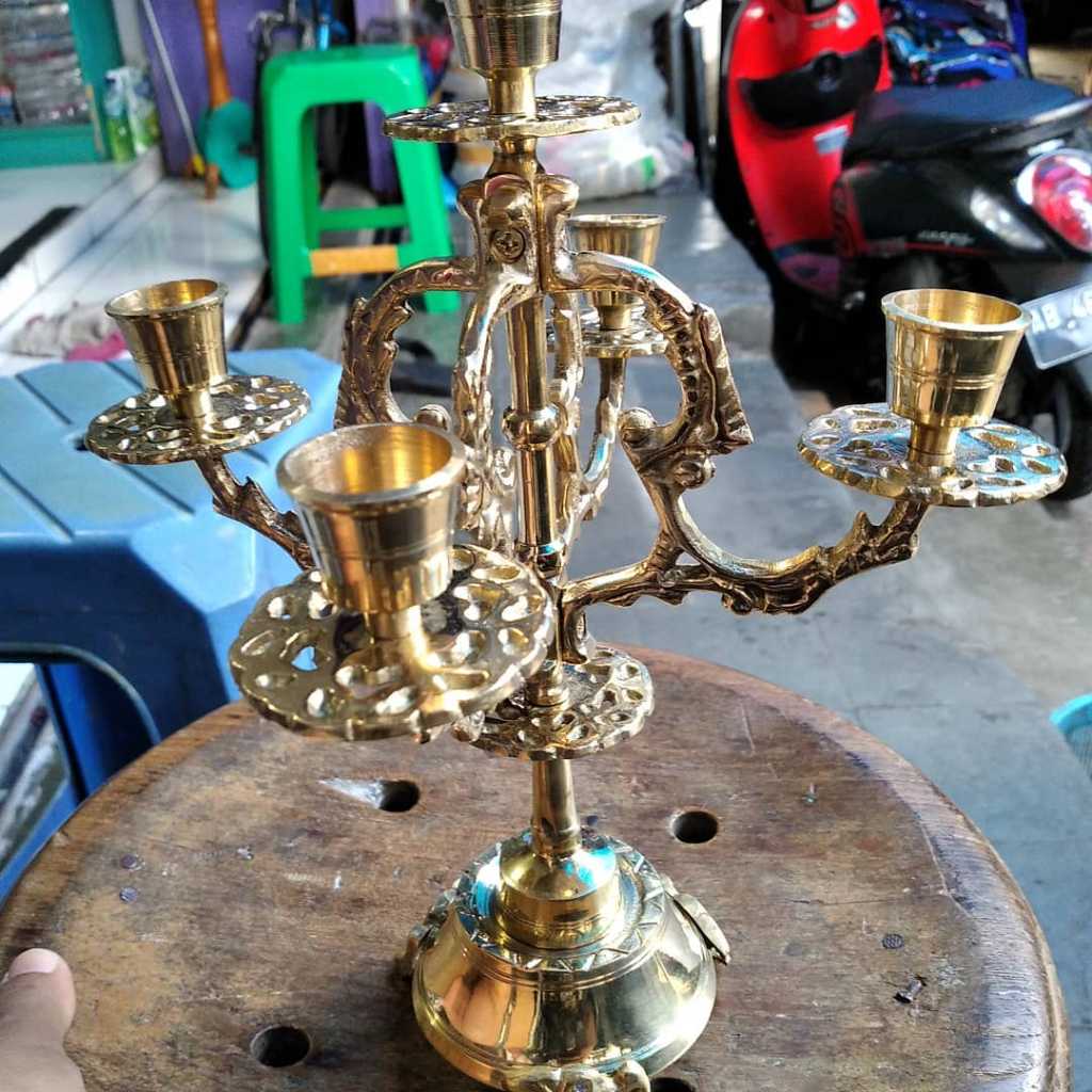 tempat lilin sumbu 5