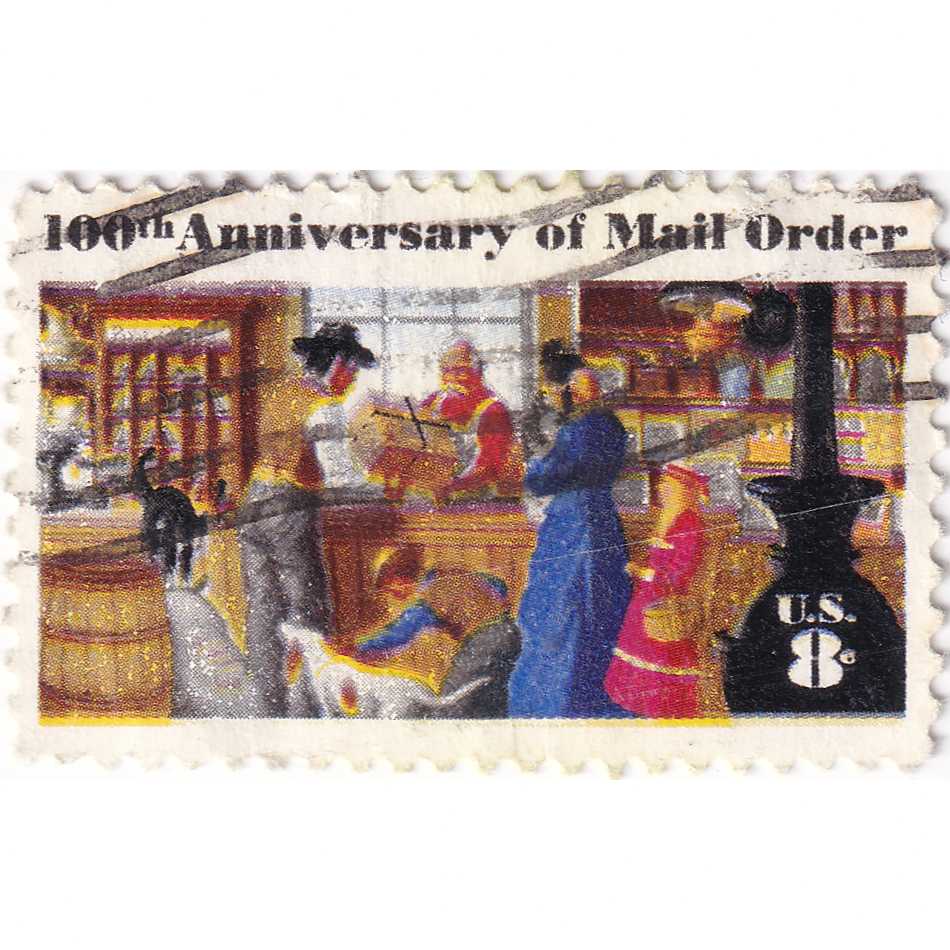 Prangko United States 1972 - Mail Order Business Used