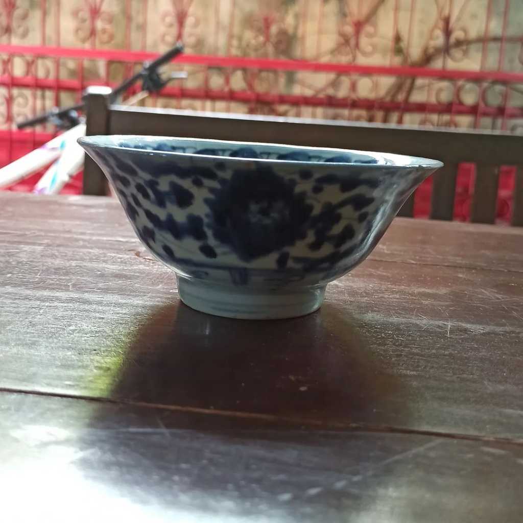 Mangkok Keramik China Vintage