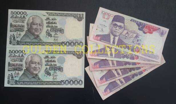 Paket uang kuno 150000 kertas