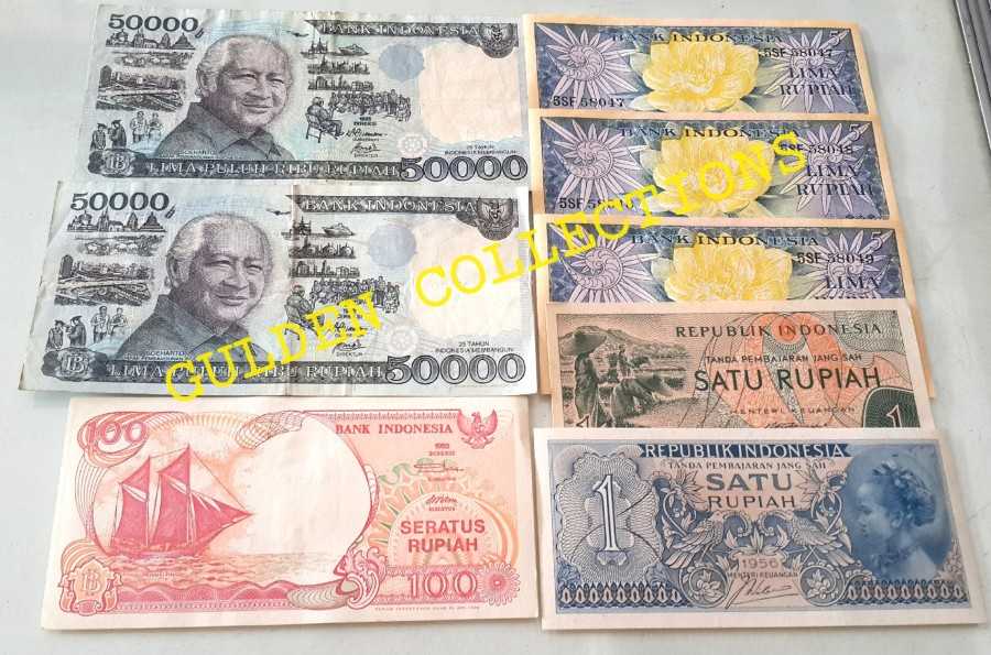 Paket uang kuno 10.01.17 kertas mahar pernikahan