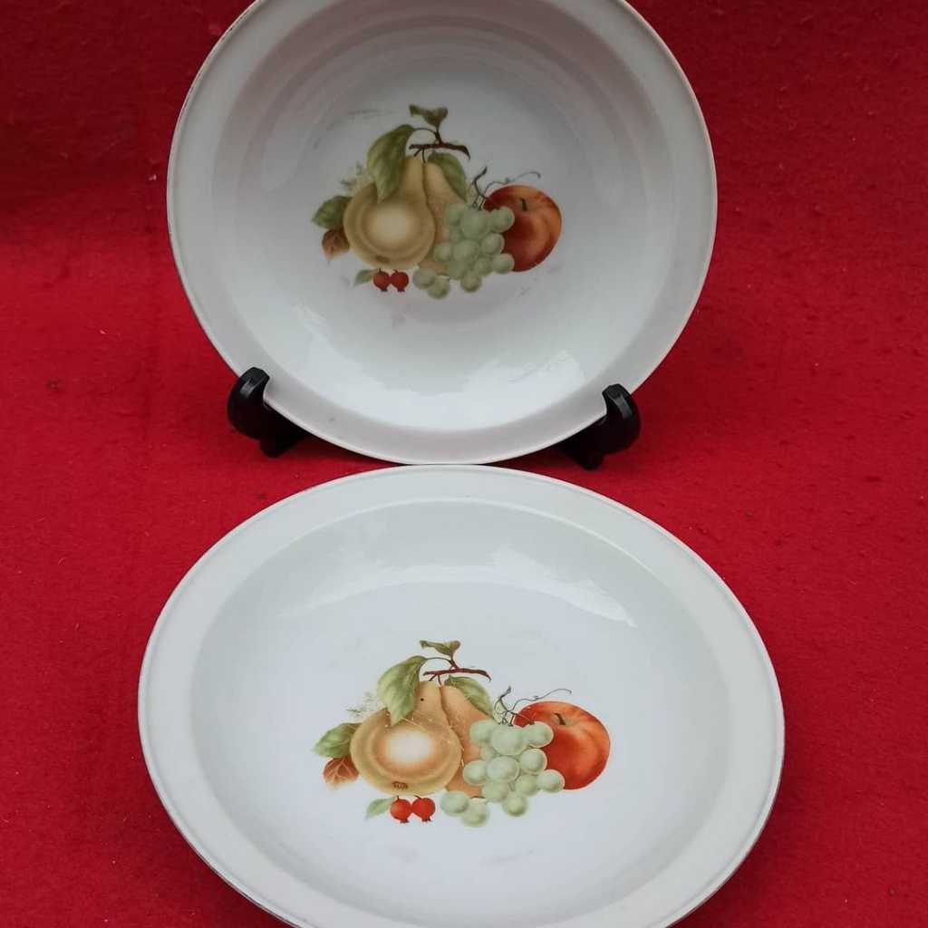 Piring Keramik Vintage