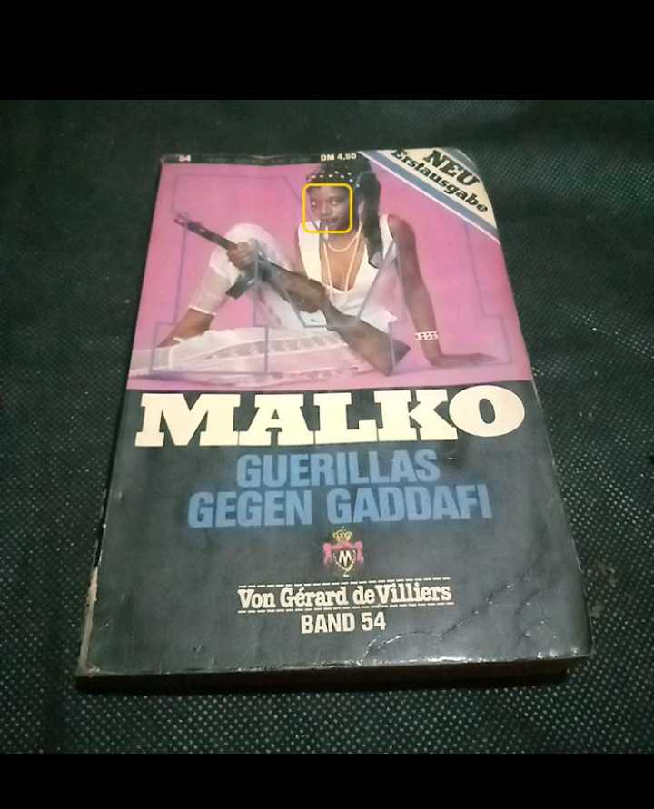 Novel Jadul Jerman : MALKOOO - GUERILLASSS GERENNN GADDAFIII- Printed in Westernnn Germanyyy