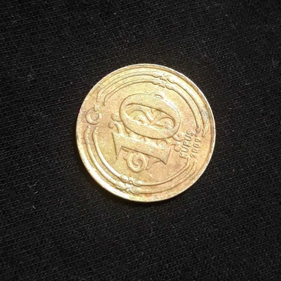 Turki ( Turkey ) - 10 Kurus 2009 : Koin / Asing / Kuno