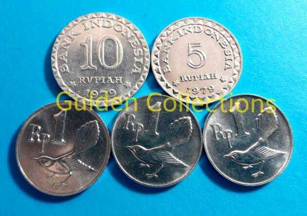 Paket Uang Kuno Mahar Pernikahan 18 Rupiah Koin UNC