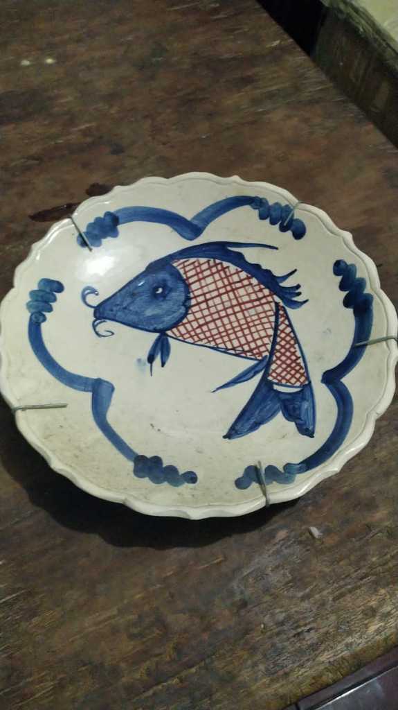 Piring Keramik Vintage