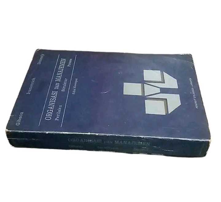 Buku ORGANISASI dan MANAJEMEN ( Perilaku - Struktur - Proses ) Alih Bahasa Djoerbannn Wahiddd - Terbitan Jakarta Tahun 1983 - Soft Cover - Tebal 707 halaman