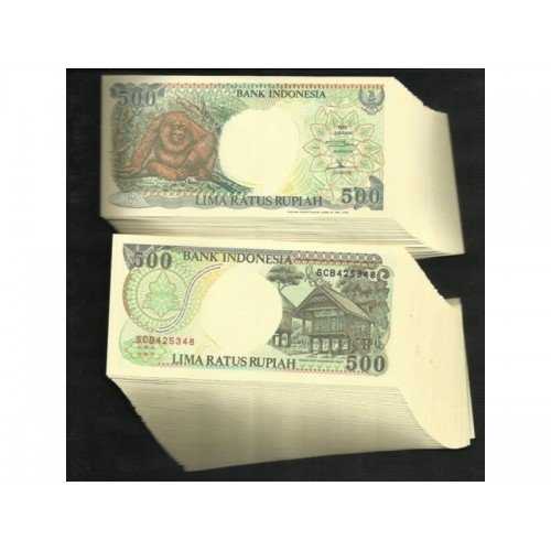 stwbui78 Indonesia 500 Rupiah 1992 Emisi 1998 UNC Per 1 pcs
