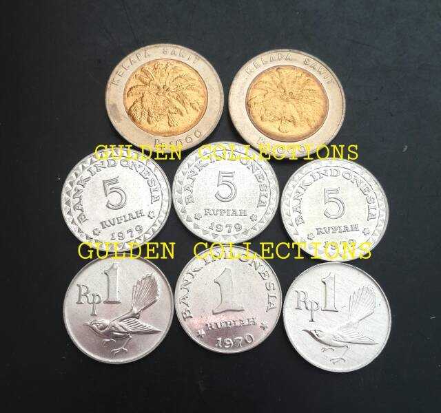 Paket uang kuno 2018 rupiah koin mahar pernikahan