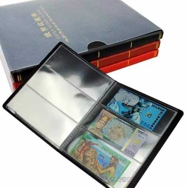 Album koin PCCB besar 215 x 268 mm 350 kantong