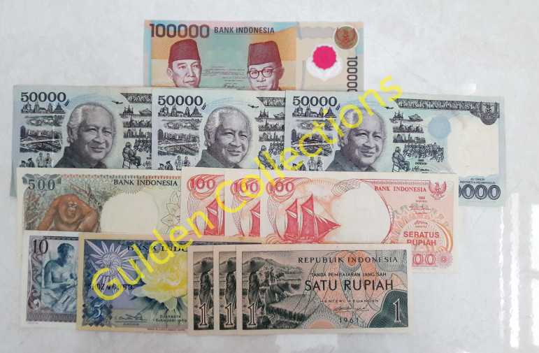 Paket Uang Kuno Mahar Pernikahan 250818 rupiah kertas