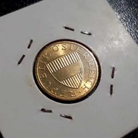 Austria - 50 Groschen 1991 : Koin / Asing / Uang KunoAustria - 50 Groschen 1991 : Koin / Asing / Uang Kuno