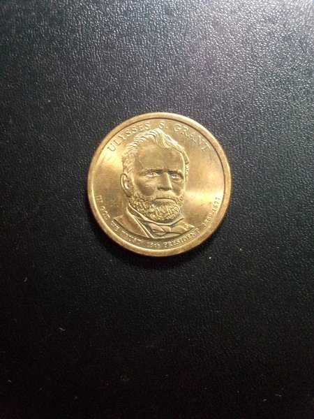 A3659 Per 1 Keping Koin Kuno 1 Dollar Presiden Ulysses S. Grant