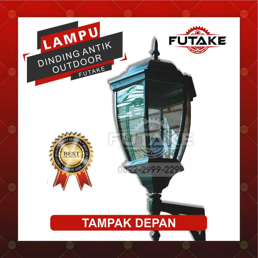 LAMPU DINDING HIAS KLASIK MINI LAMPU TAMAN LAMPU TERAS ELEGAN