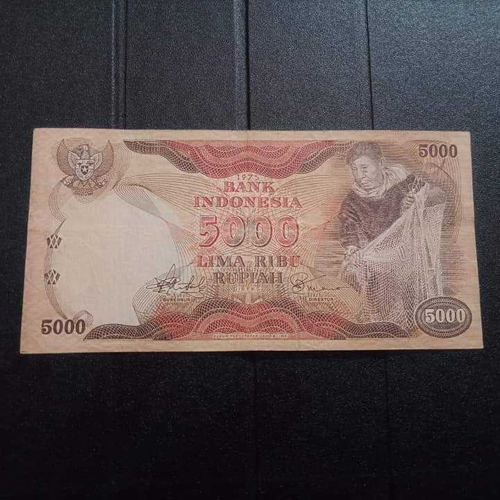 uang kuno 5000 penjala ekonomis