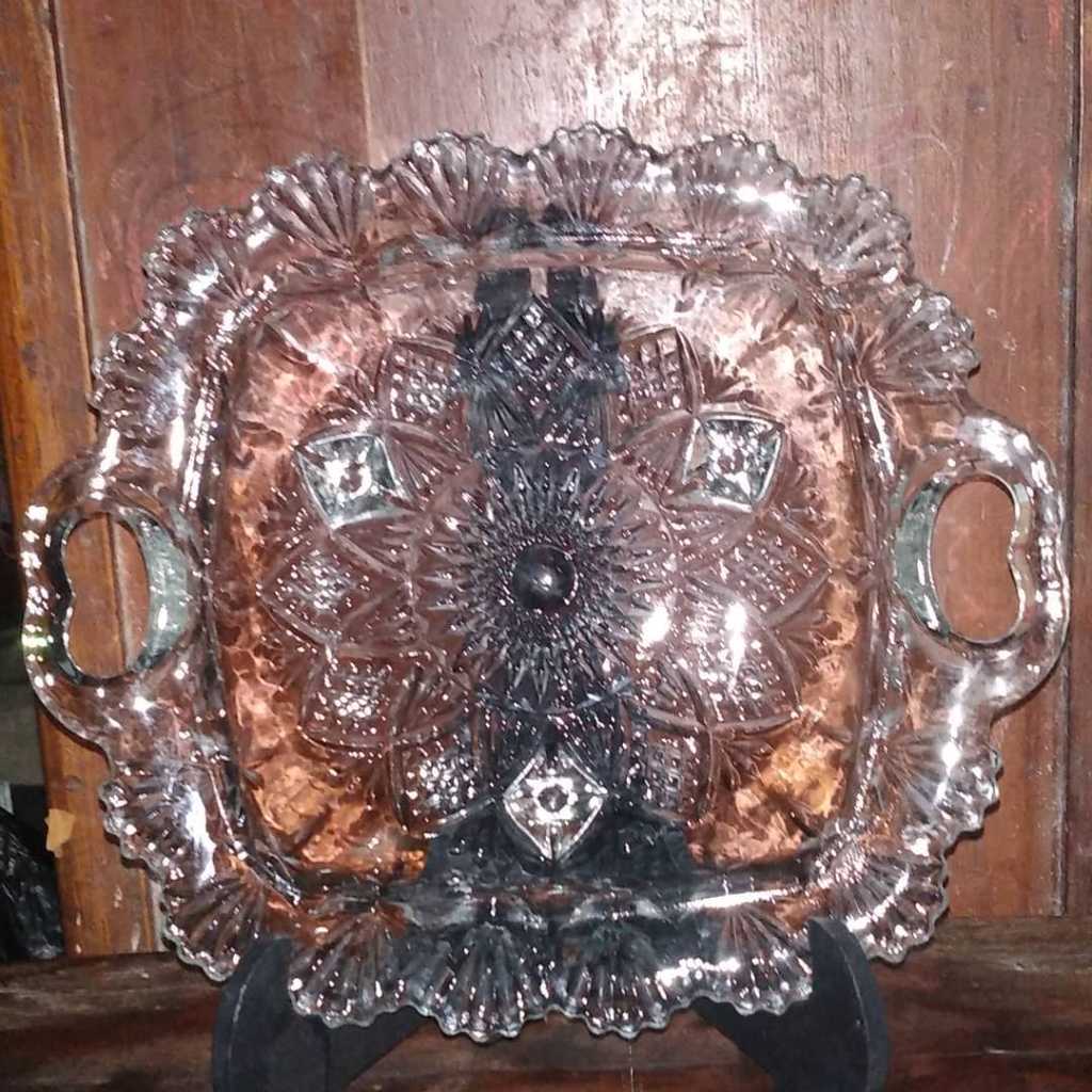 Piring Kaca Vintage