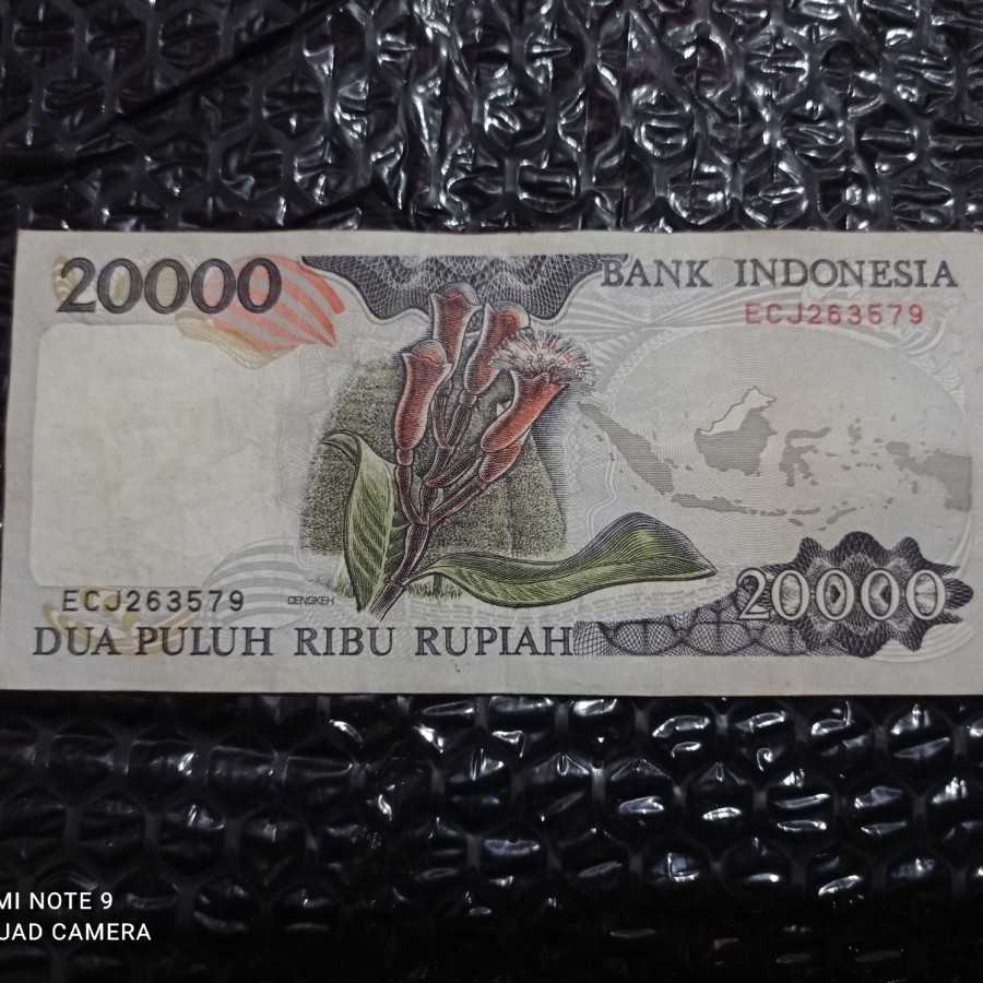 uang kuno 20000 Cendrawasih ekonomis