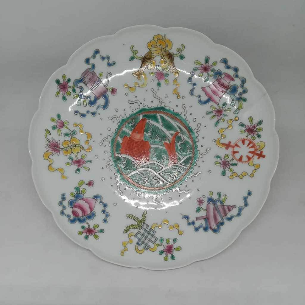 Piring Porcelain Antik China