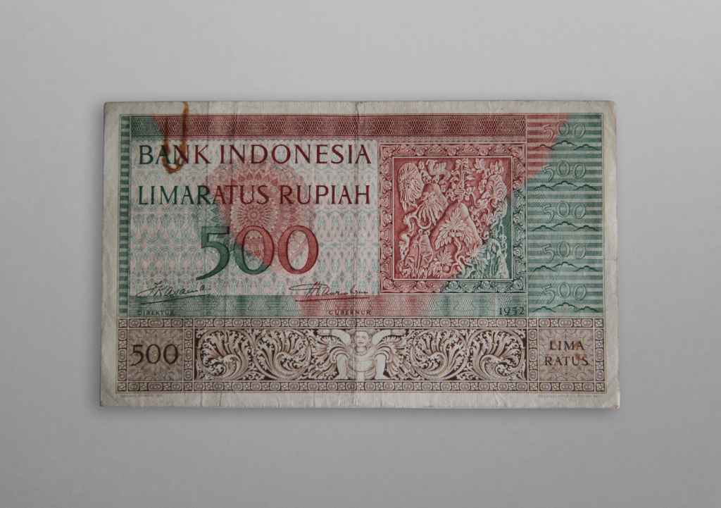 Uang Indonesia Seri Budaya 500 Rupiah 1952