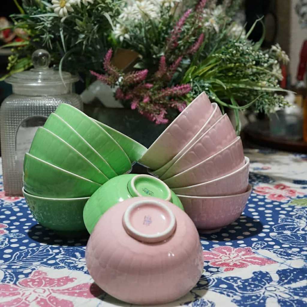 Mangkok Keramik Vintage