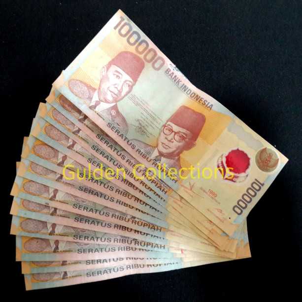 Uang Kuno 100000 Polymer VF Murah