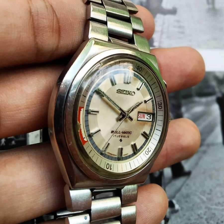TANGAN SEIKO BELL MATIC 17 JEWELS VINTAGE