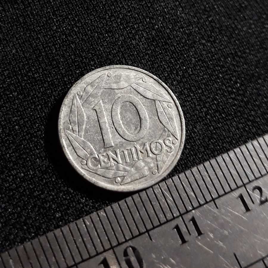 Spanyol ( Spain ) - 10 Centimos 1959 : Koin / Asing / Kuno