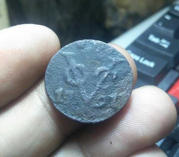 A 1773 Koin Voc Zeeland Duit Tahun 1790 Kondisi Sesuai Gambar