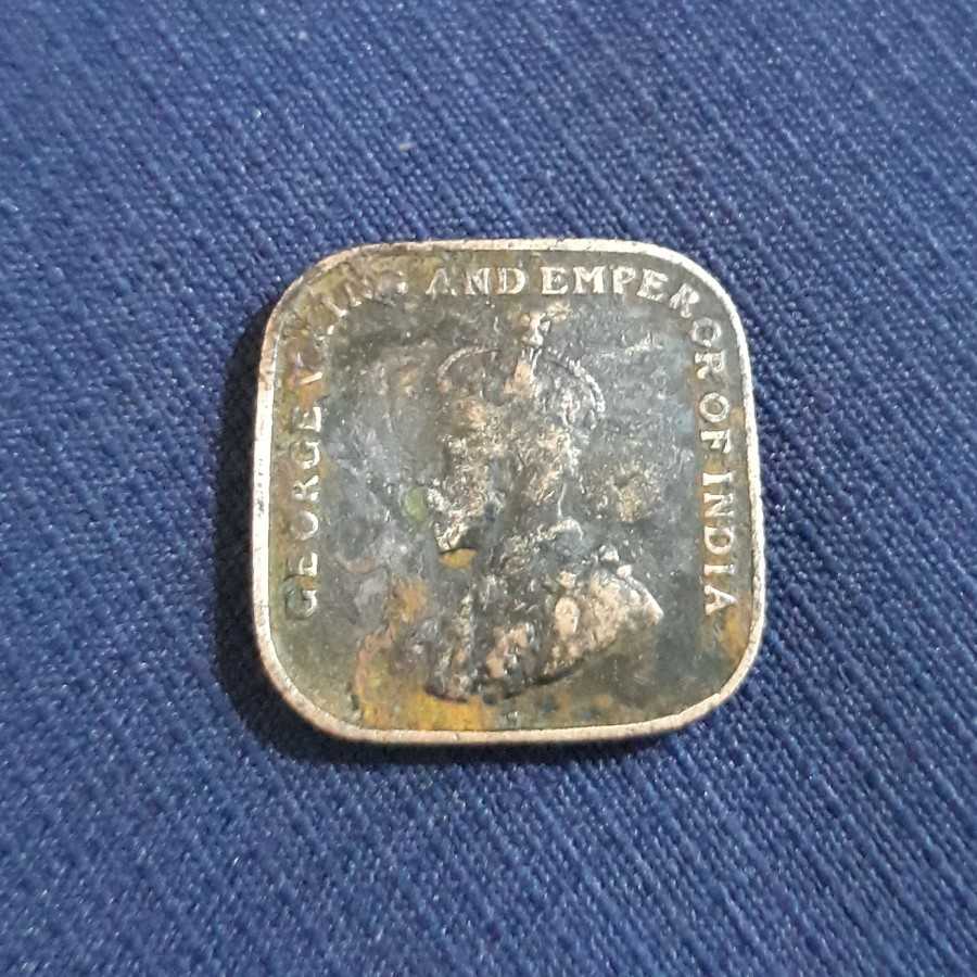 Straits Settlements - 1 Cent 1920 : Koin / Asing / Uang Kuno