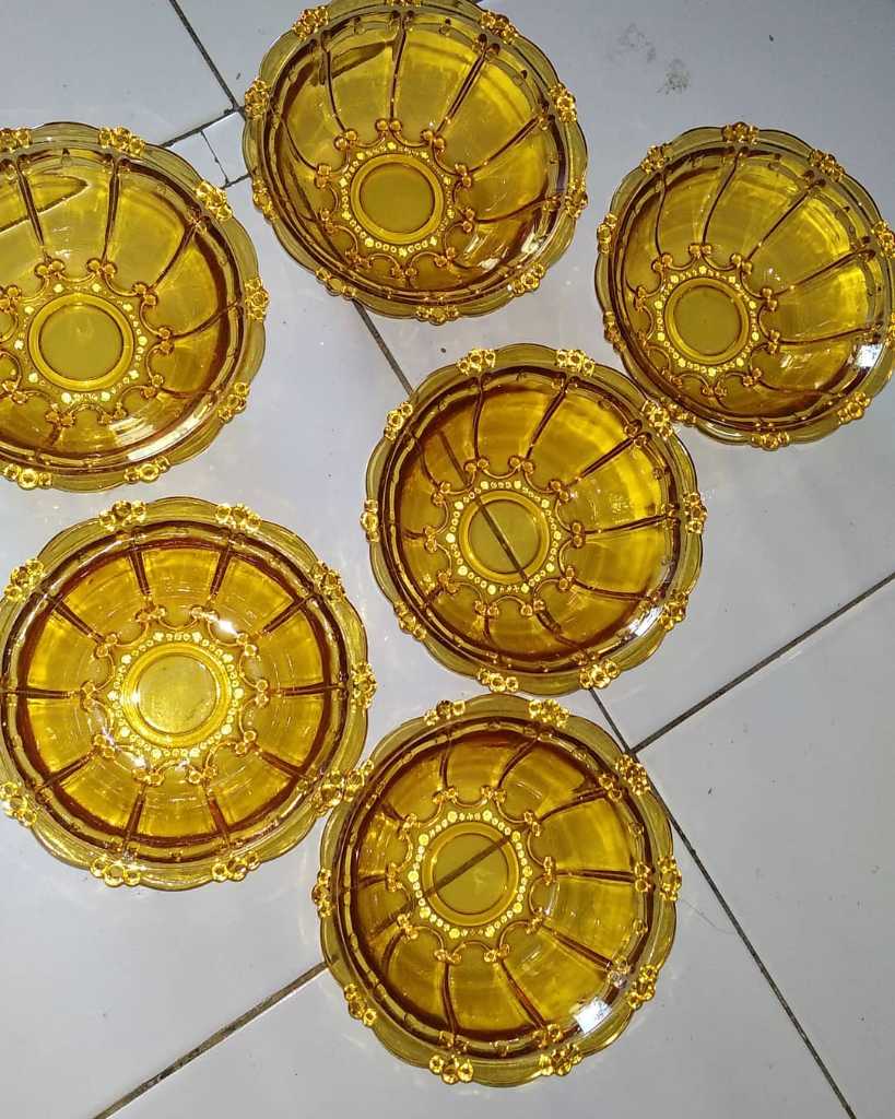 Mangkok Kristal Vintage