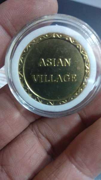 A1085 Per 1 Keping Medali Asian Village Mulus Sesuai Foto