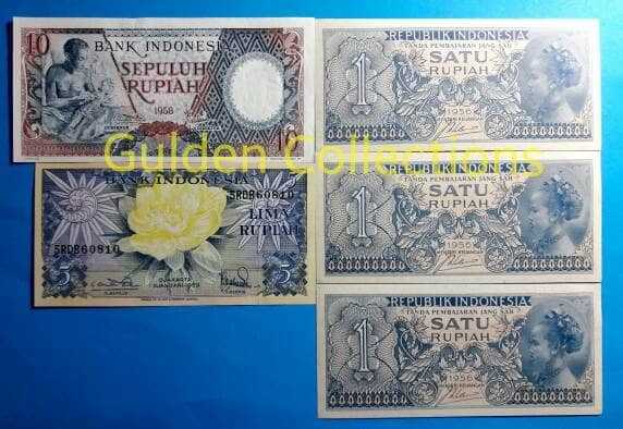 Paket Uang Kuno Mahar Pernikahan 18 Rupiah Gres Asli Murah Terlaris