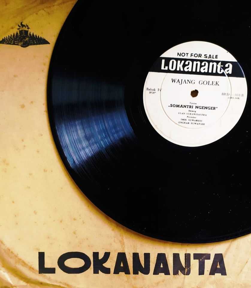 Piringan Hitam Wajang Golek